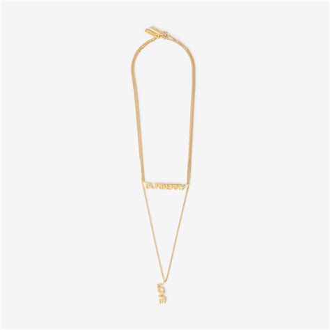 Burberry necklace clearance sale